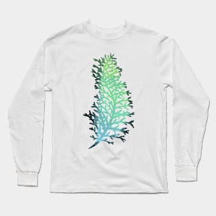 Disco Pine Leaf Long Sleeve T-Shirt